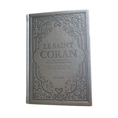 Coran argent français arabe phonétique