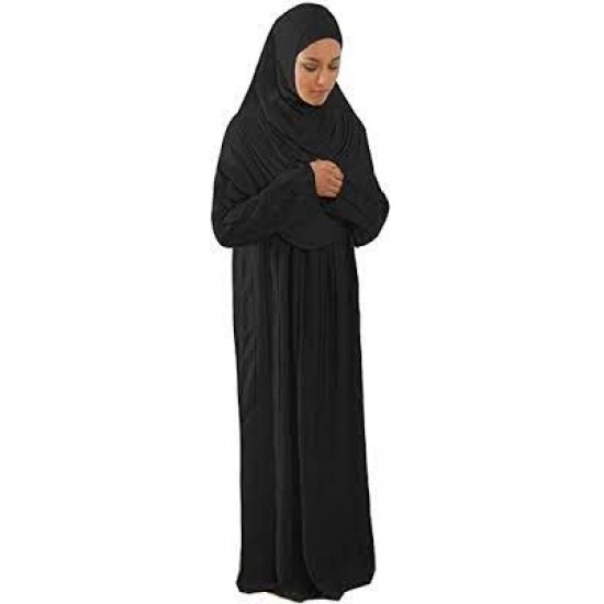 Black prayer dress cotton