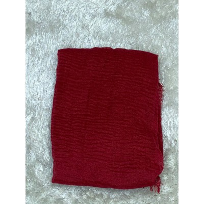 Hijab coton rouge