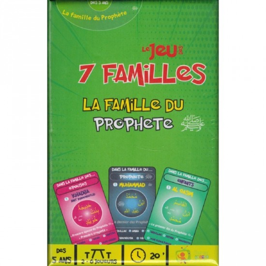 Le jeu des 7 familles la famille du prophète  (French only)