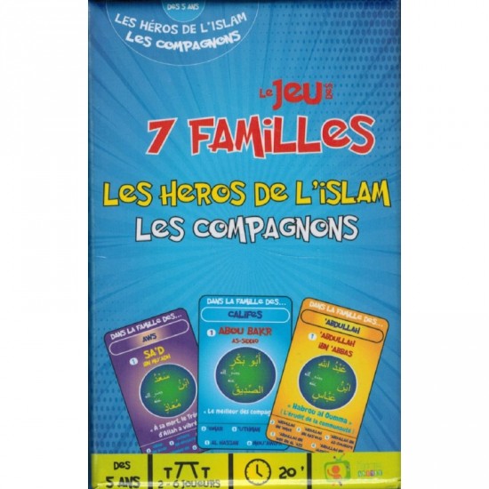 Le jeu des 7 familles les héros de l'islam les compagnons (french only)